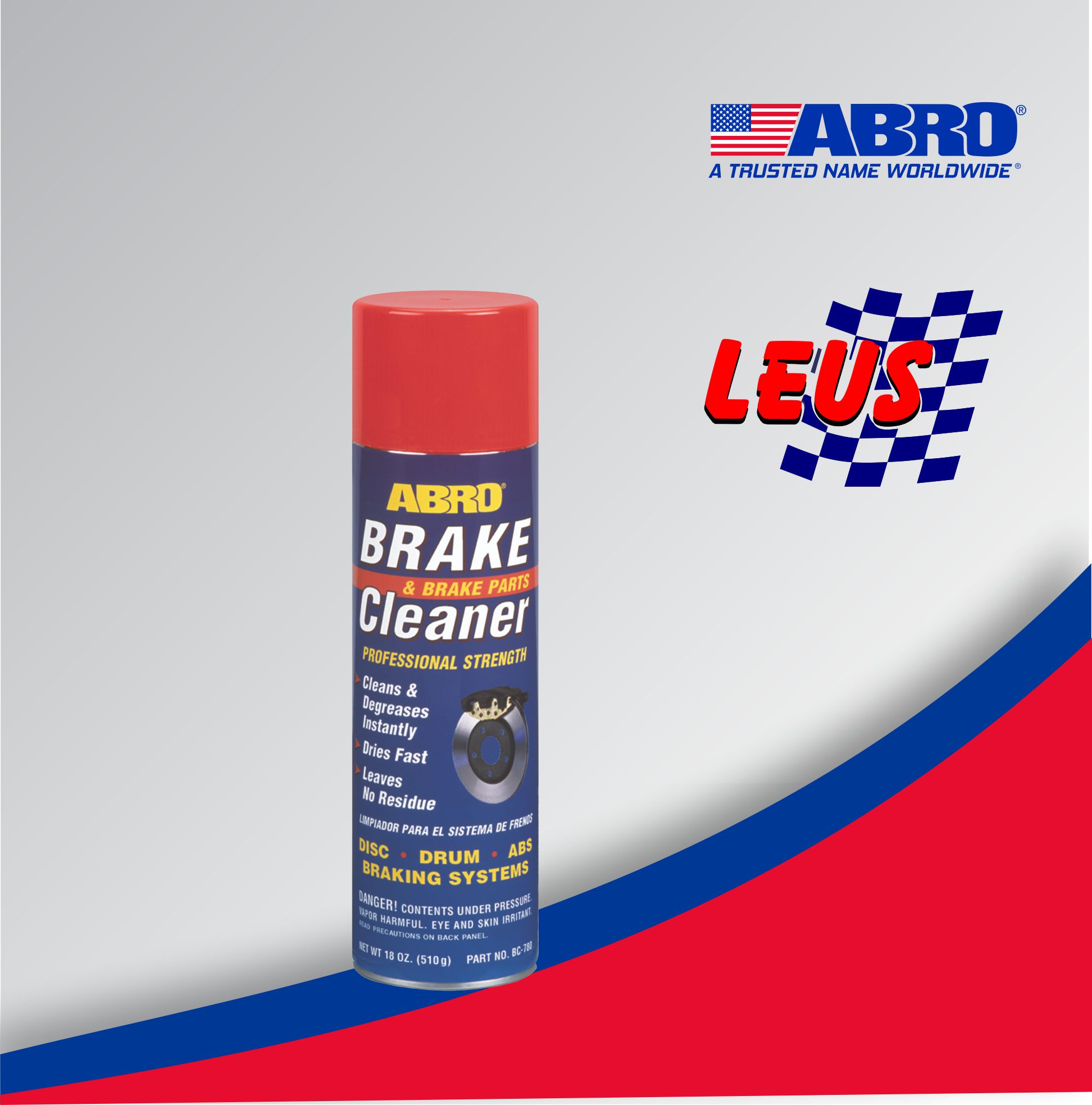 Brake & Brake Parts Cleaner - ABRO