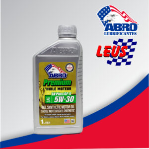 Aceite de motor SAE 5W40 SP Full Synthetic Premium Plus ABRO