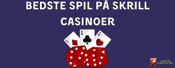 Casinoer med Skrill Sikker og hurtig betaling